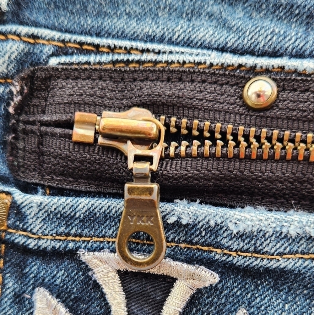 Robins Jean Straight Fit Dark Blue Denim - Picture 6 of 16